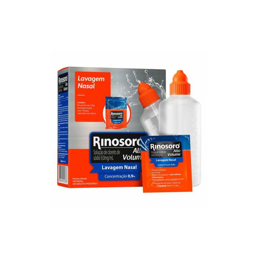 RINOSORO ALTO VOL 30SACHÊS COM 250ML 
