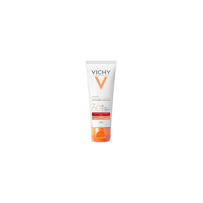 PROTETOR SOLAR FACIAL VICHY CAPITAL SOLEIL FPS60 COR 3.0 40G