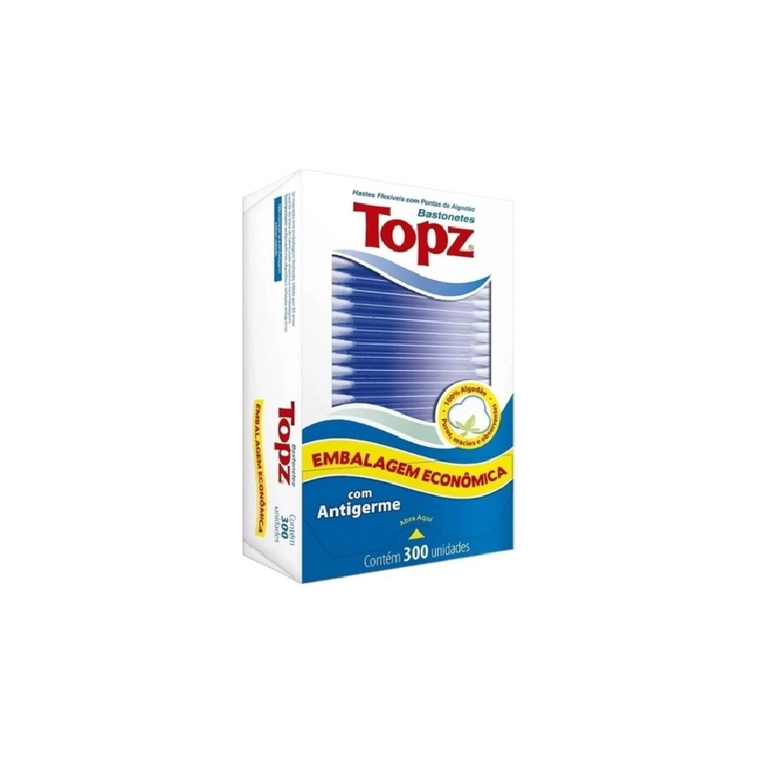 BASTONETES TOPZ COM 150 UNIDADES