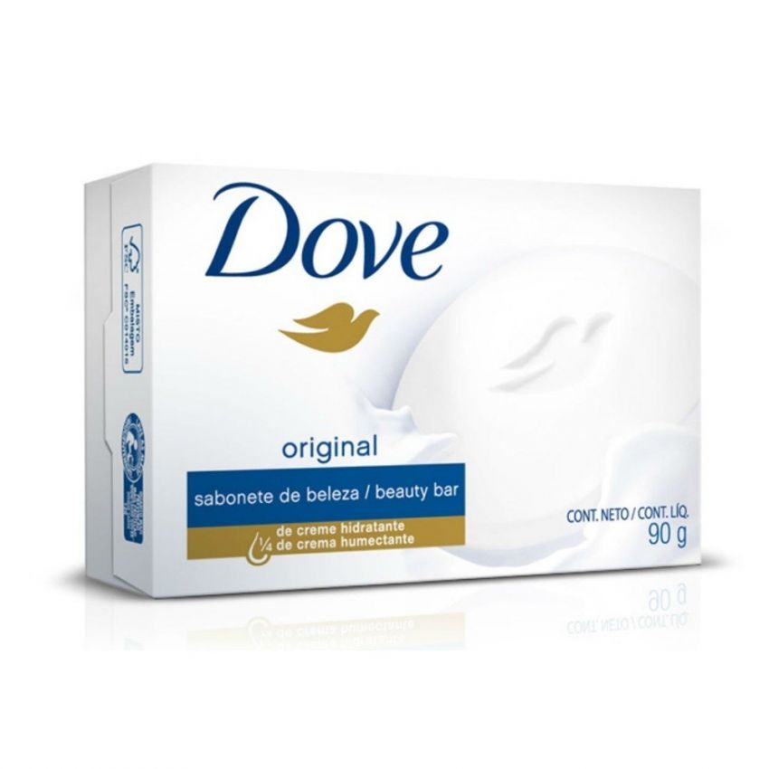 SABONETE EM BARRA DOVE ORIGINAL CREMOSO 90G