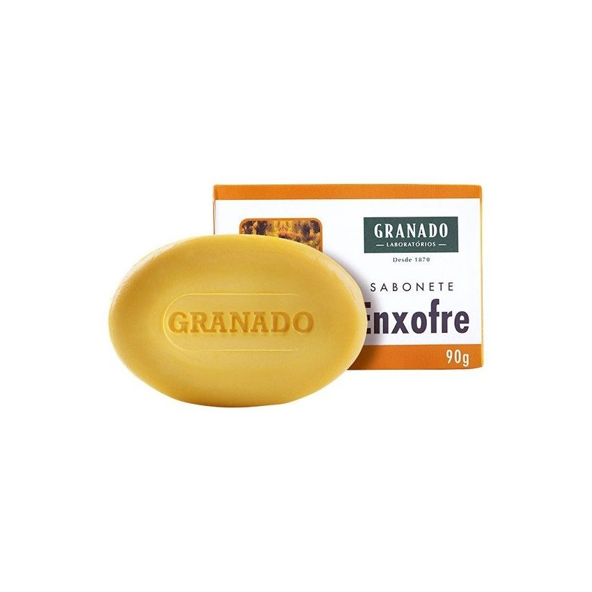 SABONETE EM BARRA GRANADO ENXOFRE 90G