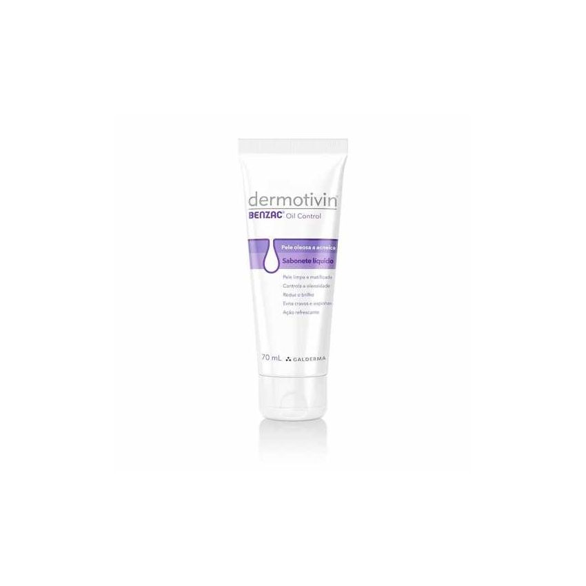 DERMOTIVIN SABONETE LIQUIDO BENCAC OIL CONTROL 70ML