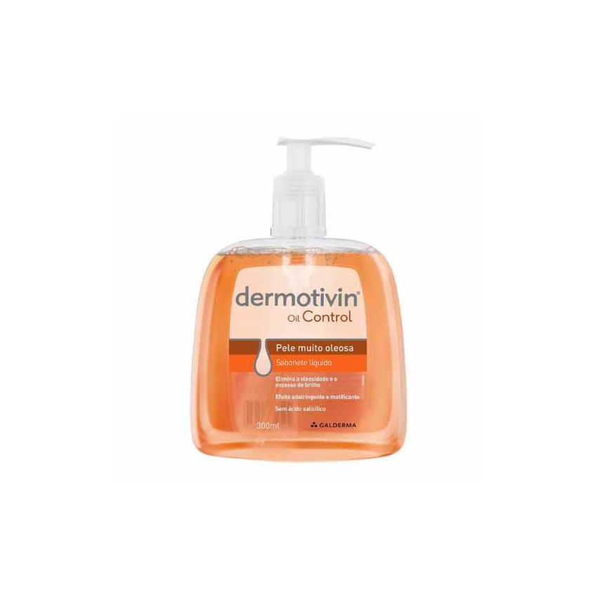 DERMOTIVIN OIL CONTROL SAB LIQUIDO PELE MUITOOLEOSA 300ML