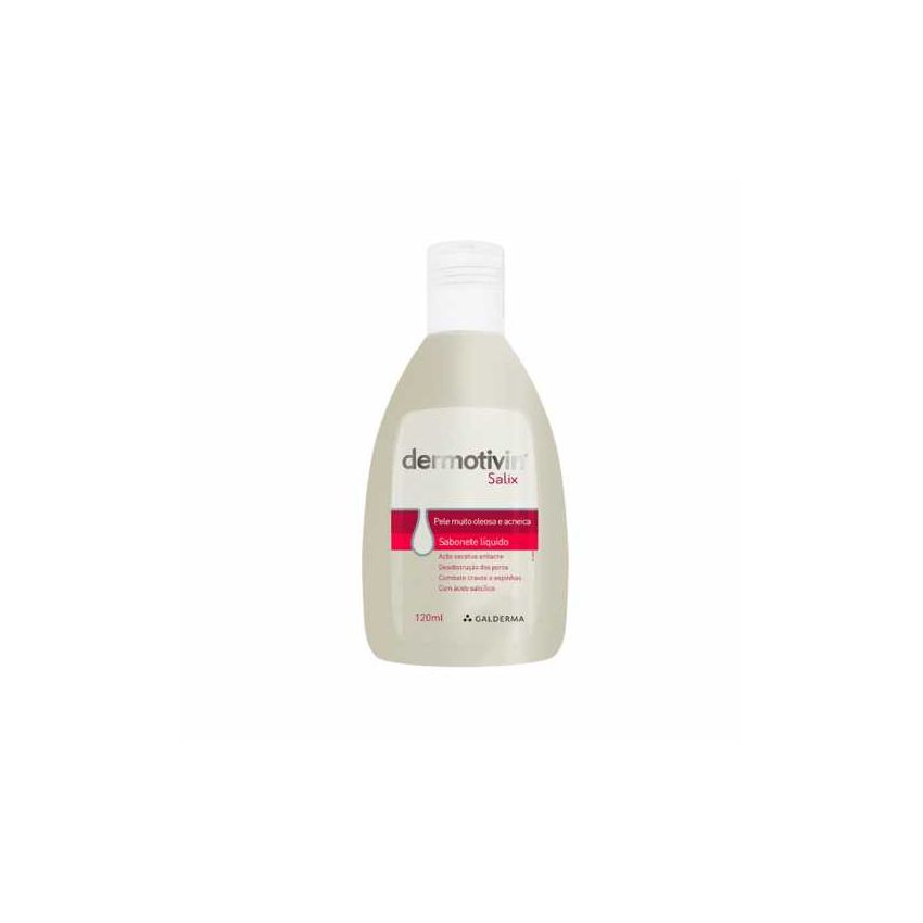 DERMOTIVIN SALIX SABONETE LIQUIDO 120ML
