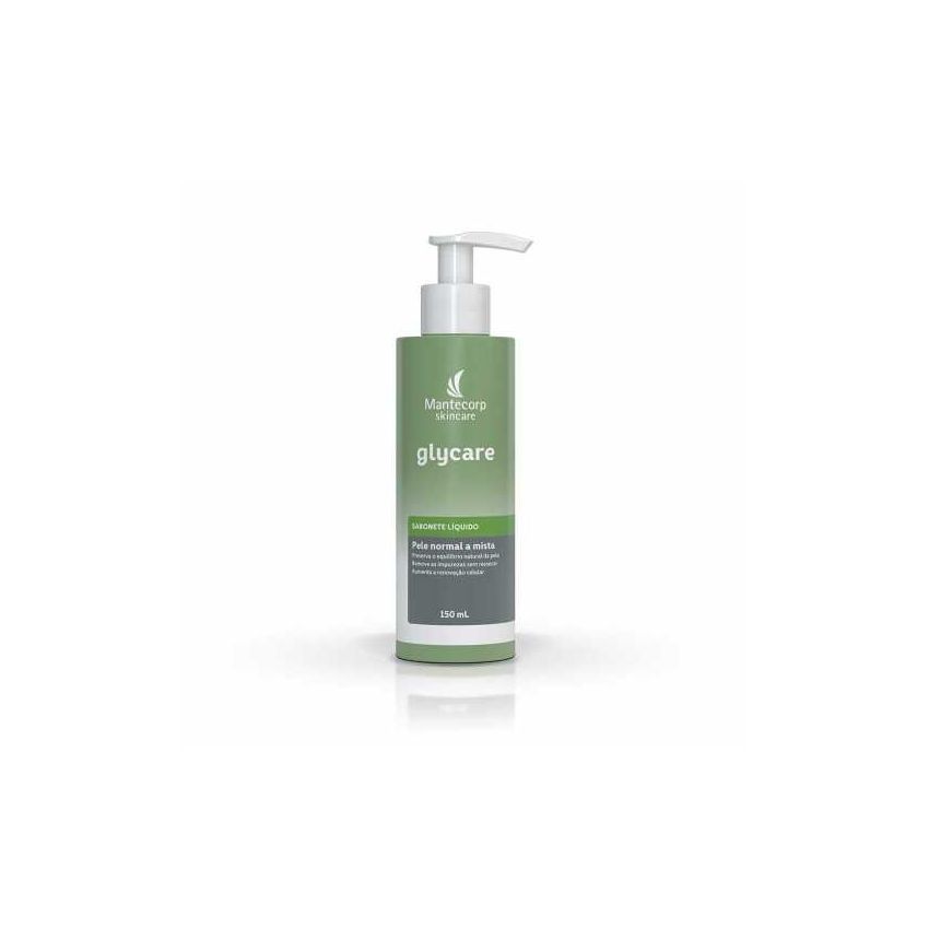 GLYCARE SABONETE LÍQUIDO PELE NORMAL A MISTA 150ML