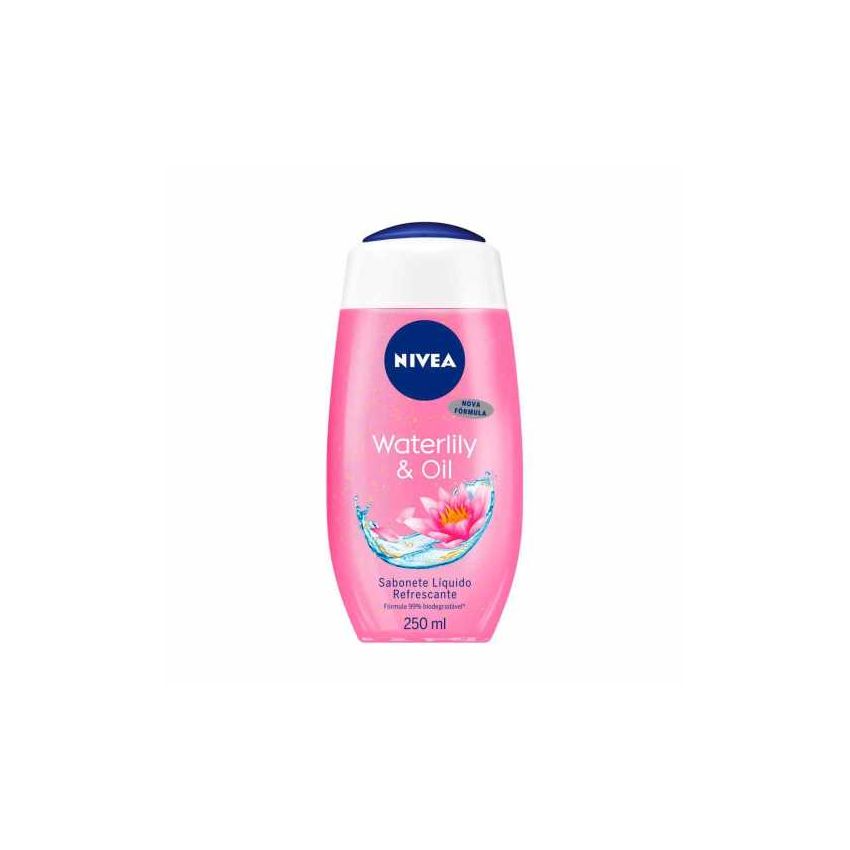 SABONETE LÍQUIDO NIVEA WATERLILY & OIL 250ML