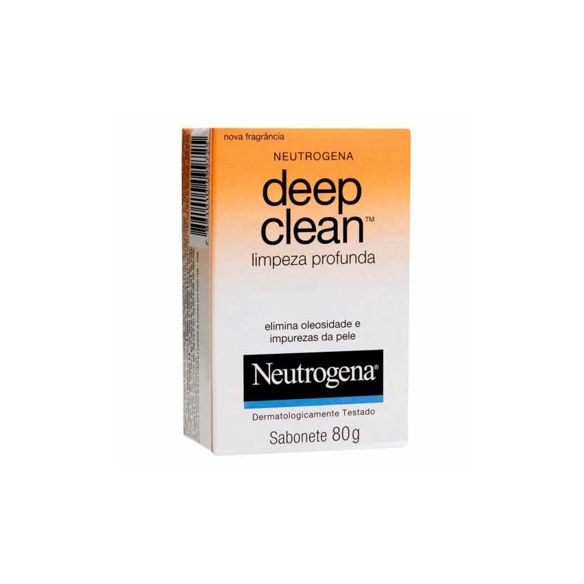 NEUTROGENA SABONETE DEEP CLEAR COM 80 GRAMAS