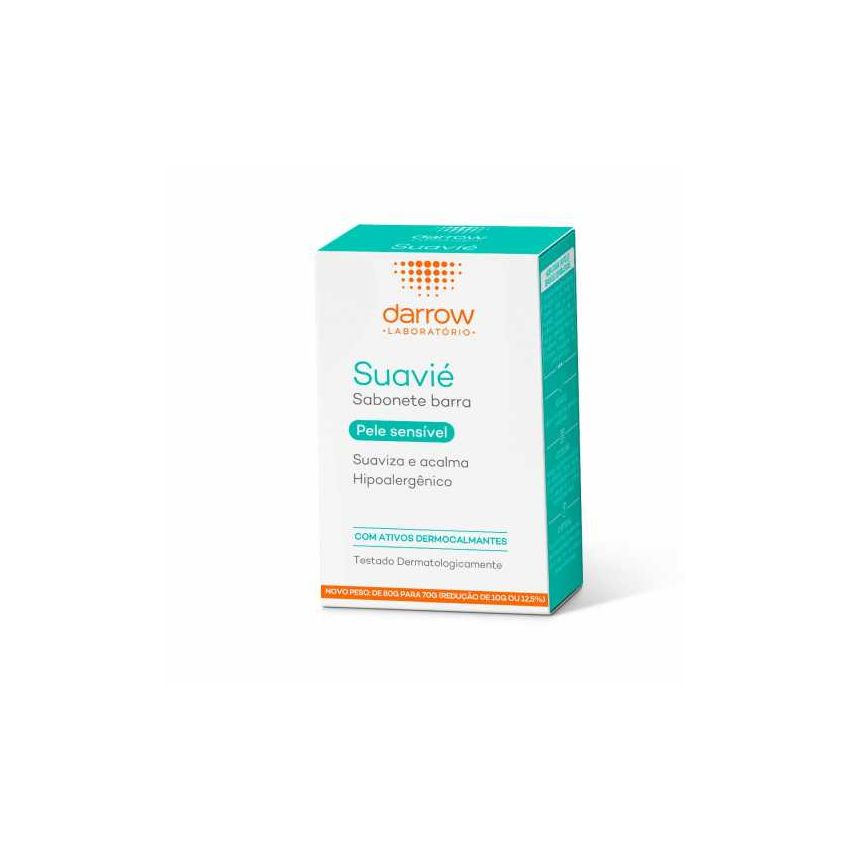 SUAVIÉ SABONETE BARRA PELE SENSÍVEL 70G