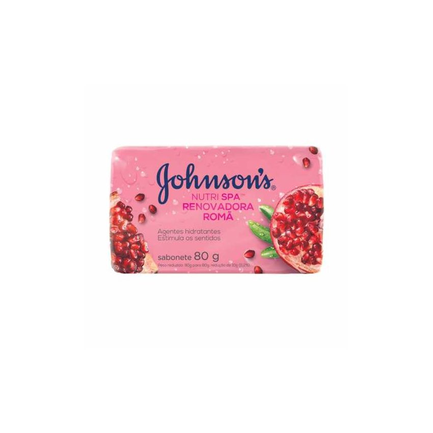 SABONETE EM BARRA JOHNSONS NUTRI SPA RENOVADORA ROMÃ 80G