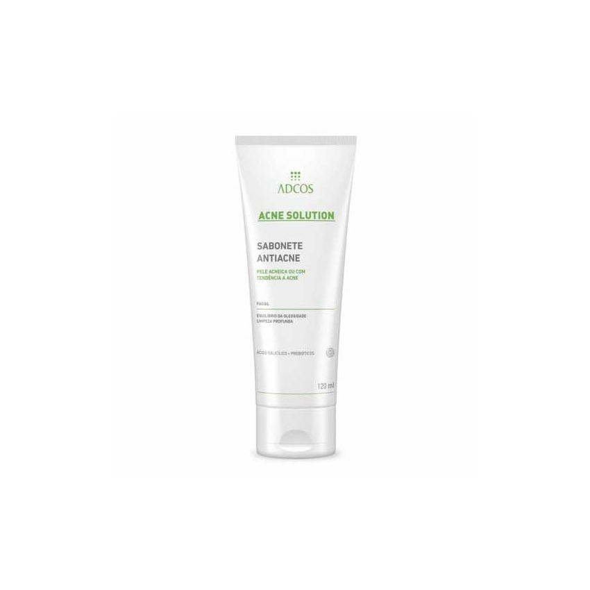 ADCOS ACNE SOLUTION SABONETE ANTIACNE 120ML