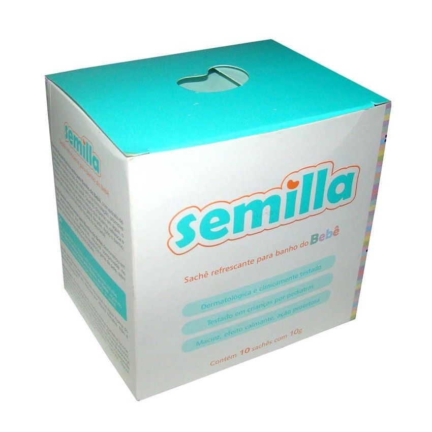 SEMILLA REFRESC BANHO DO BEBE COM 10 SACHES -CIFARMA-