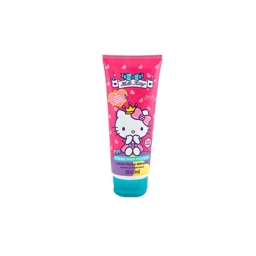 CREME PARA PENTEAR HELLO KITTY LISOS E DELICADOS 200ML