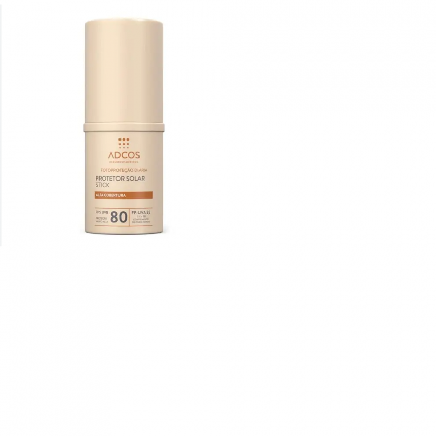 PROTETOR SOLAR ADCOS TONALIZANTE BASE STICK BEIGE FPS80 17G