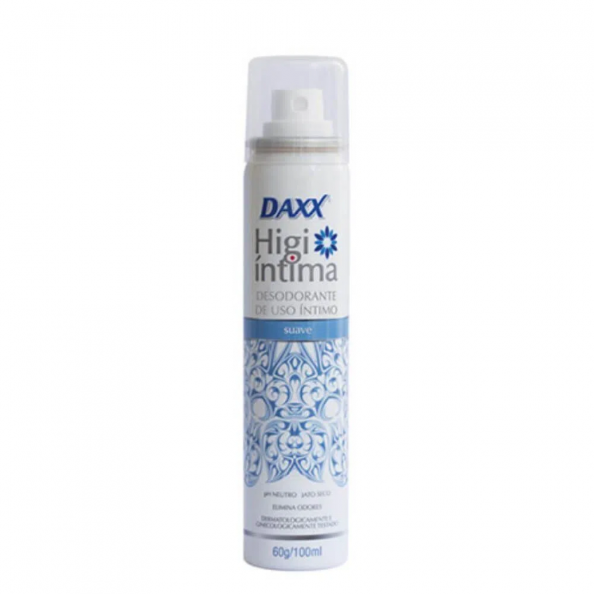 DESODORANTE ÍNTIMO DAXX HIGI ÍNTIMA SUAVE AEROSSOL COM 100ML