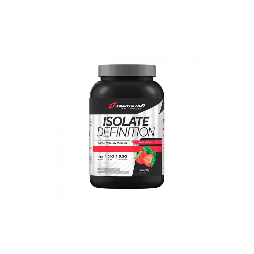ISOLATE DEFINITION BODYACTION MORANGO POTE COM 900G