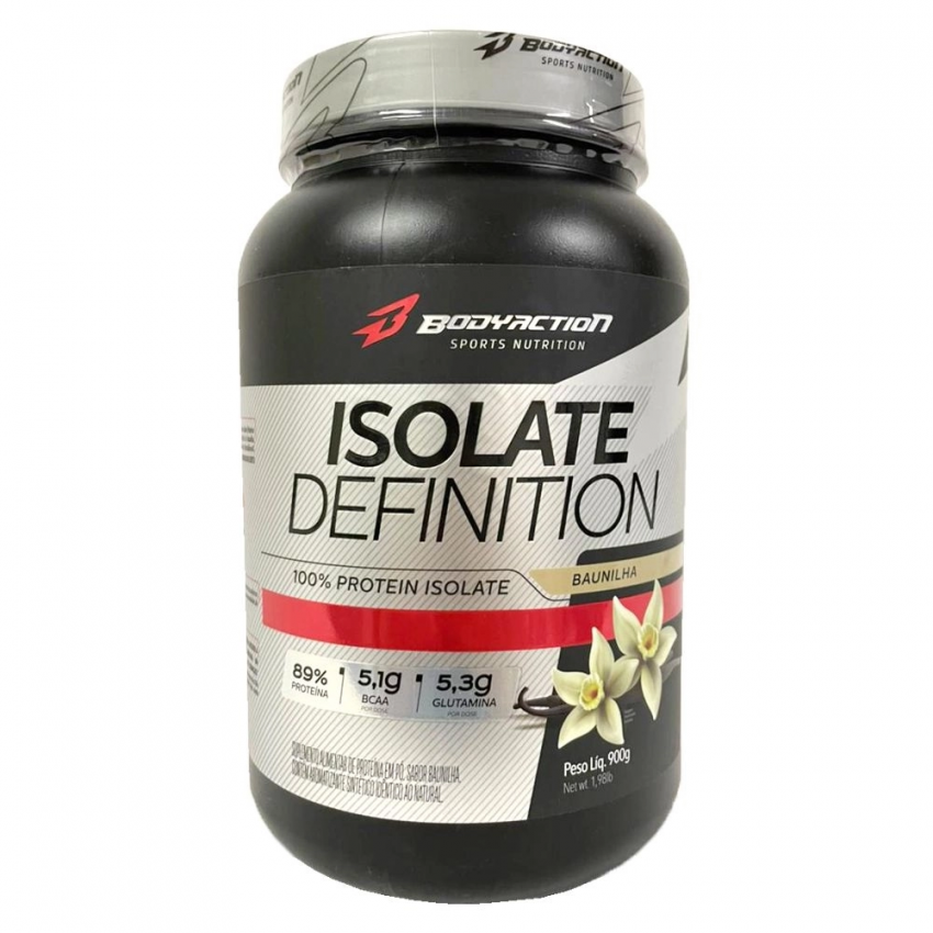 ISOLATE DEFINITION BODYACTION BAUNILHA POTE COM 900G
