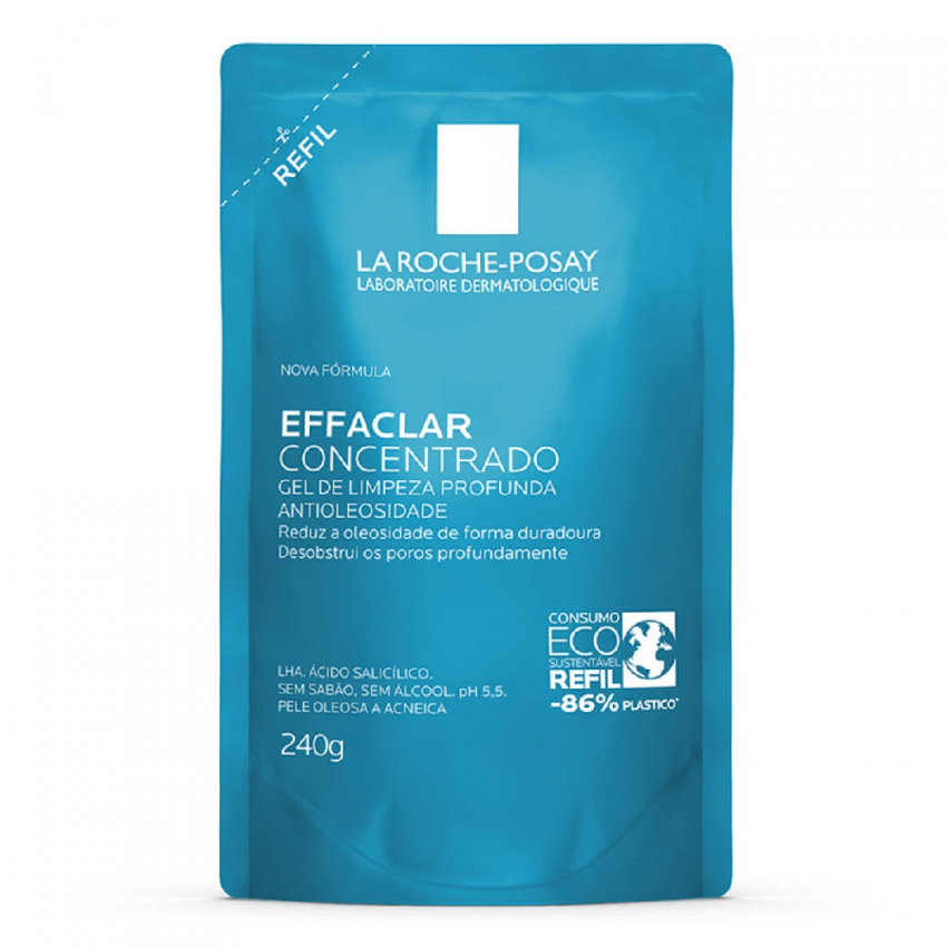 GEL LIMPEZA FACIAL EFACLAR CONCENTRADO REFIL 240G - VALIDADE 06/2026