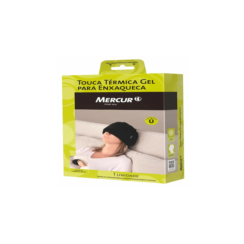 TOUCA TERMICA GEL PARA ENXAQUECA MERCUR