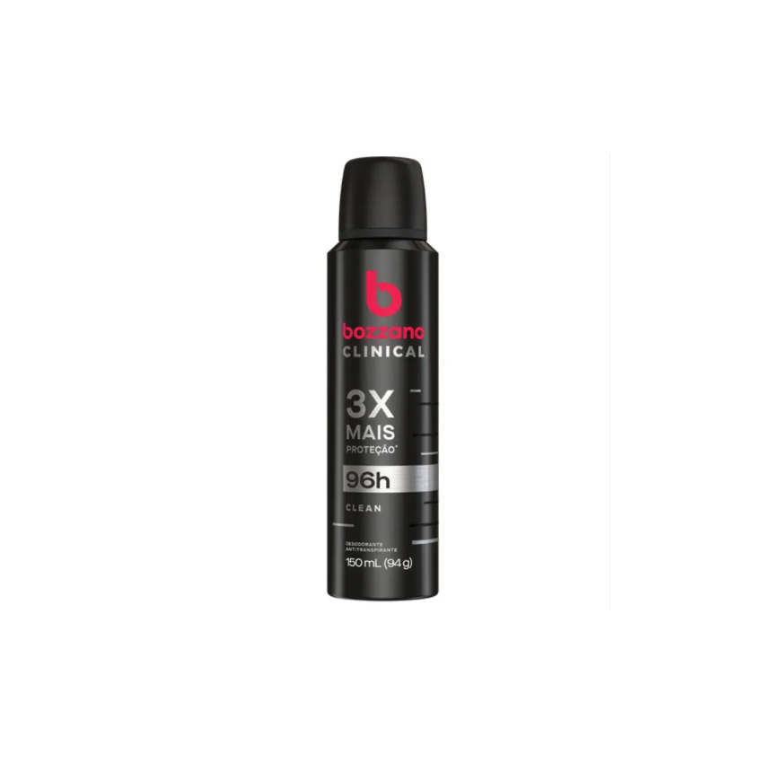 DESODORANTE AEROSOL BOZZANO CLINICAL CLEAN 150ML