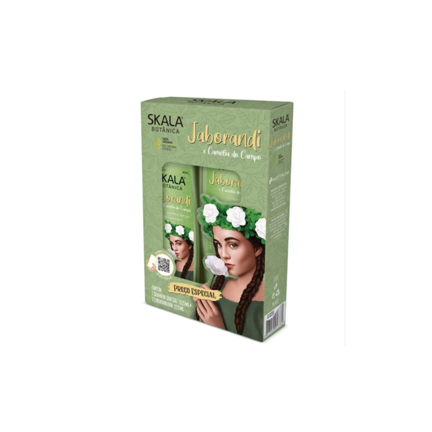 KIT SKALA SHAMPOO CONDICIOANDOR 325ML JABORANDI