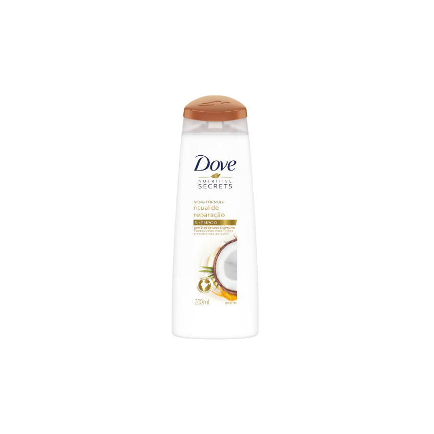 SHAMPOO DOVE RITUAL REPARACAO 200ML VALIDADE 03/2026