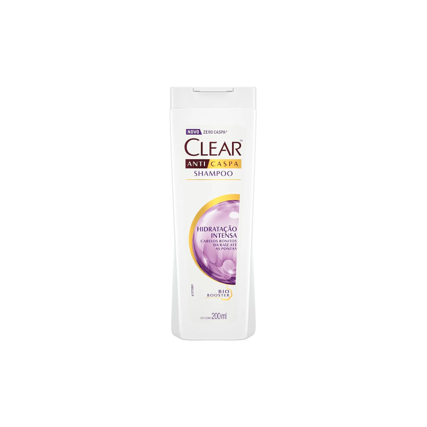SHAMPOO CLEAR ANTICASPA HIDRATACAO INTENSA 200ML