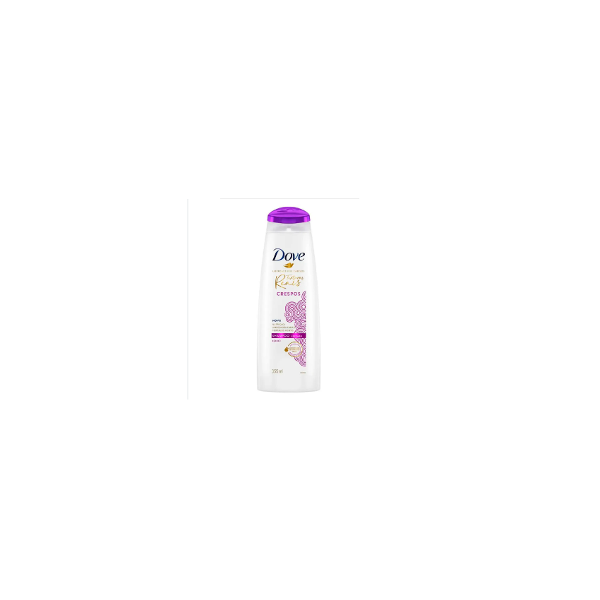 SHAMPOO DOVE 335ML TEXTURAS REAIS CRESPOS VALIDADE 03/2026