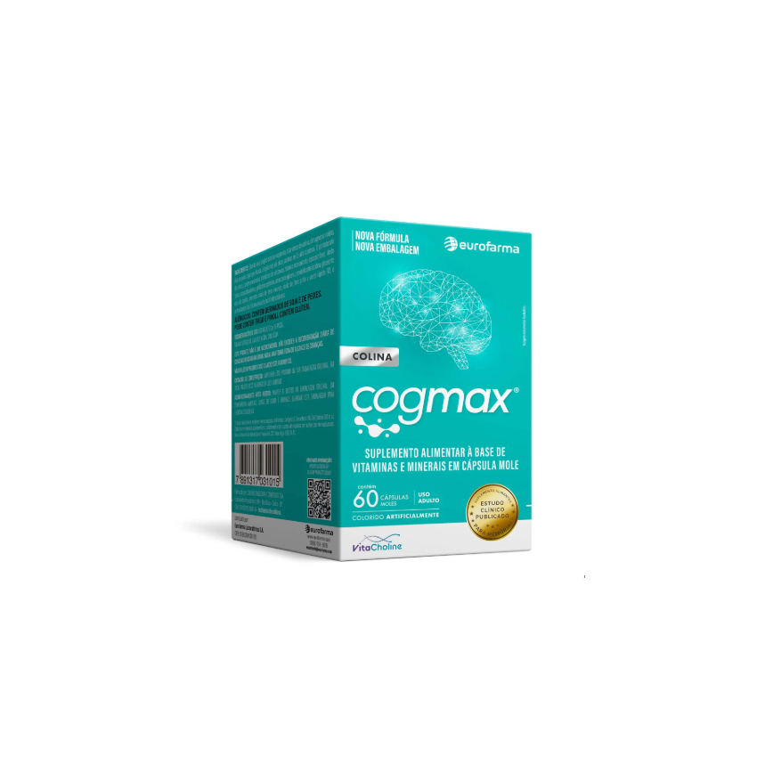 COGMAX COLINA COM 60 CAPSULAS EUROFARMA