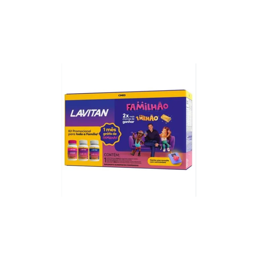 KIT LAVITAN FAMILHAO AZ ORIGINAL+ AZ MULHER +INFANTIL