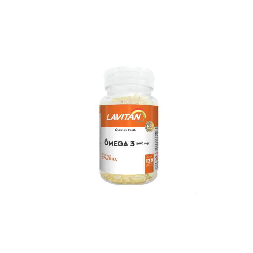 LAVITAN OMEGA 3 1000MG COM 120 CAPSULAS EM GEL 