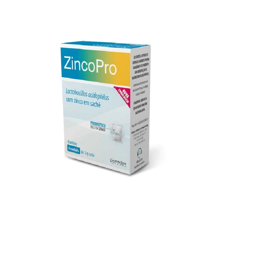 ZINCOPRO C/4SACHÊS 
