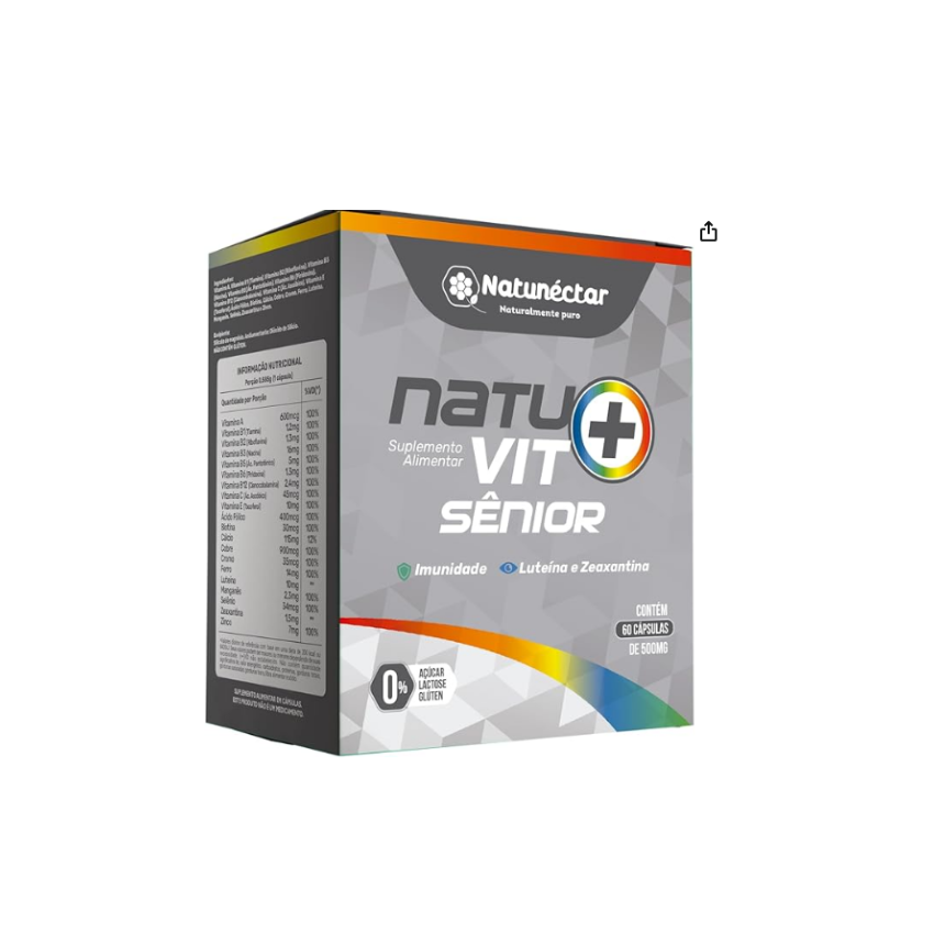 NATUVIT SENIOR 60 CAPSULAS NATUNECTAR