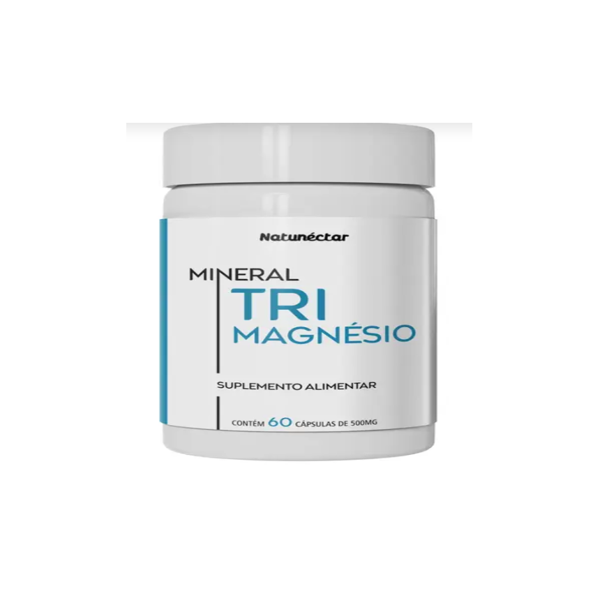 TRIMAGNESIO 500MG COM 60 CAPSULAS NATUNECTAR