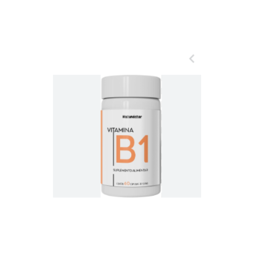 VITAMINA B1 COM 60 CAPSULAS NATUNECTAR