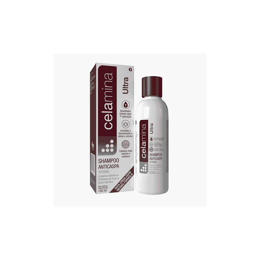 SHAMPOO CELAMINA ULTRA ANTICASPA 150ML