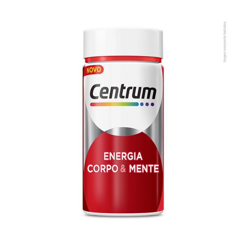 CENTRUM ENERGIA CORPO E MENTE COM 60 CÁPSULAS