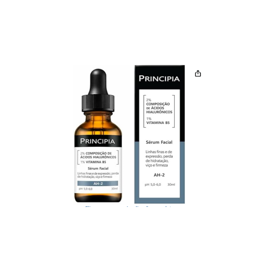 SERUM 2% ACIDOS HIALURONICOS+B5 AH2 COM 30ML PRINCIPIA