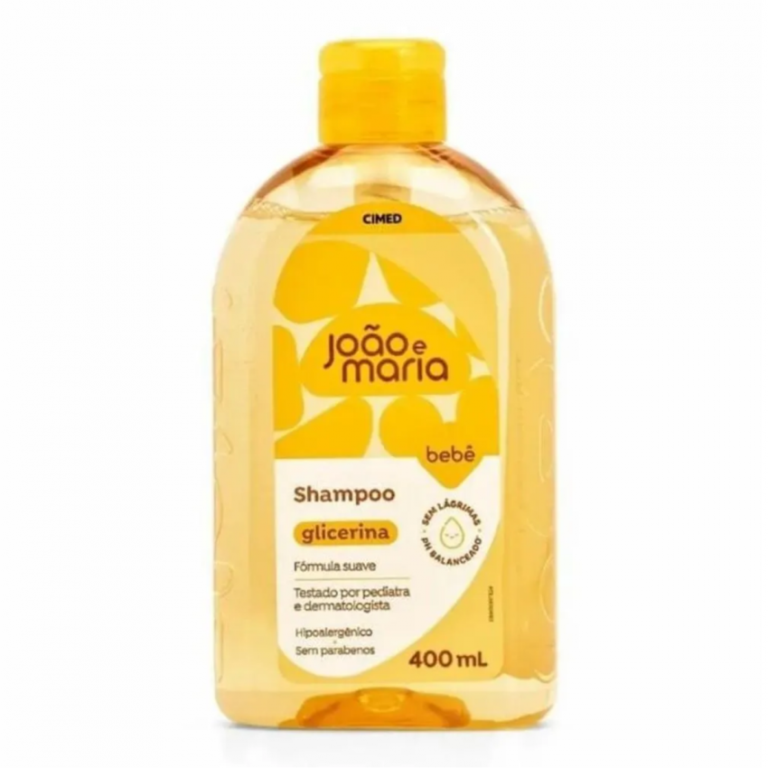 SHAMPOO JOAO E MARIA BABY GLICERIA COM 400ML