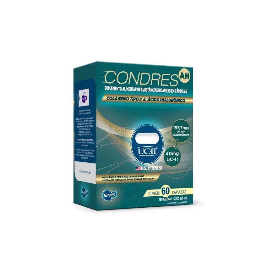 SUPLEMENTO ALIMENTAR CONDRES HA COM 60 CÁPSULAS