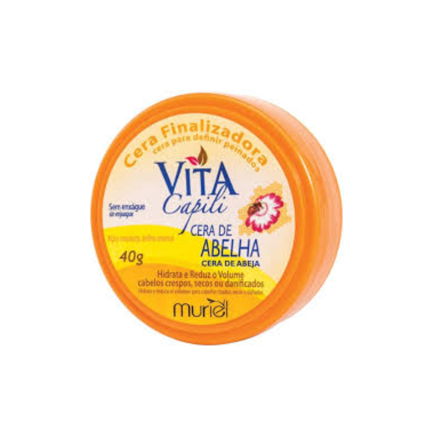 CERA FINALIZADORA MURIEL VITA CAPILAR CERA ABELHA 40G