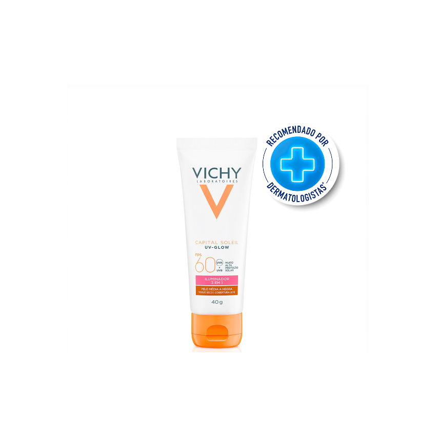 PROTETOR SOLAR FACIAL VICHYCONTROL FPS60 COR 5.0 40G