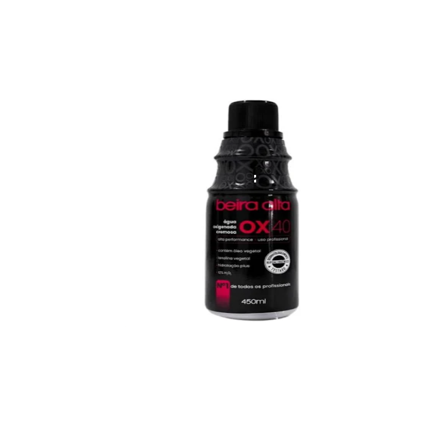 AGUA OXIGENADA BEIRA ALTA 40 VOLUME COM 450ML