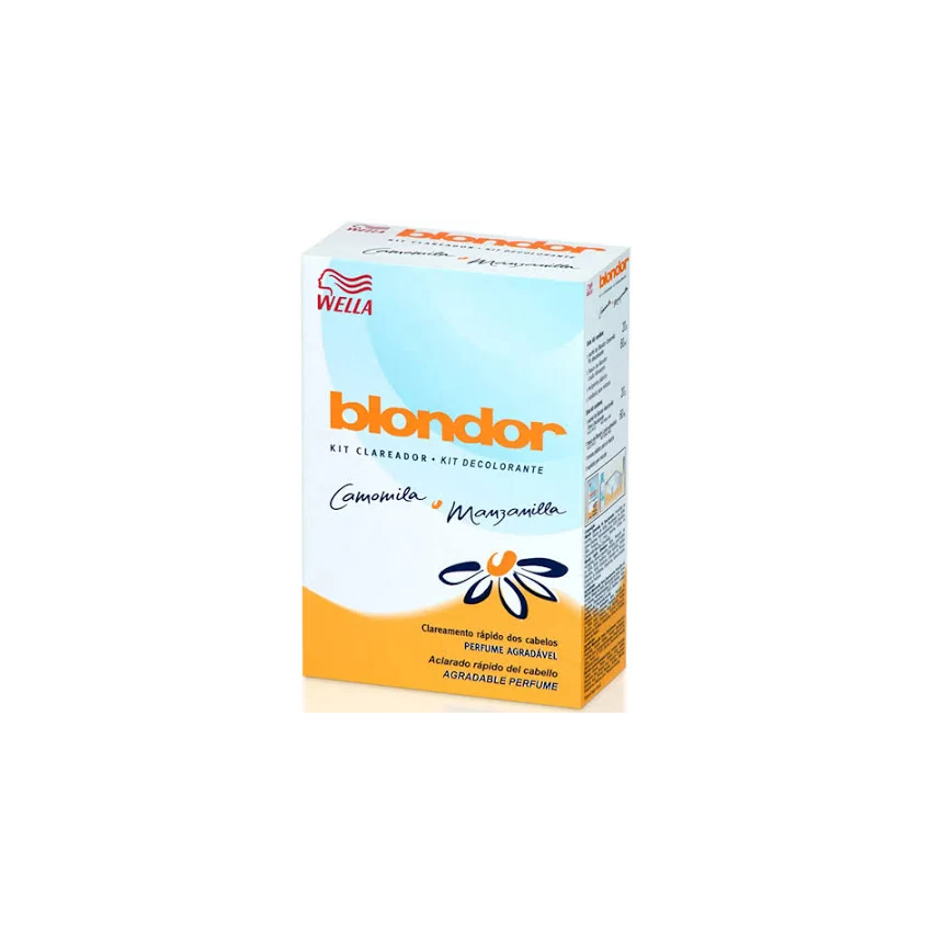 KIT CLAREADOR DE CABELO BLONDOR CAMOMILA 