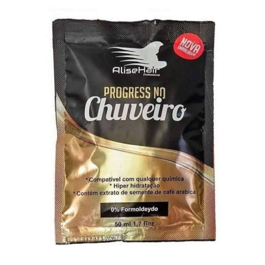SACHE PROGRESSIVA BO CHUVEIRO ALISE HAIR 50ML