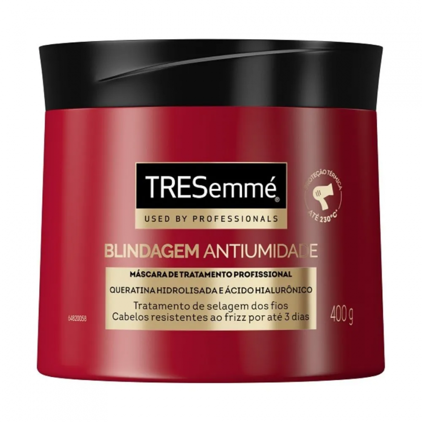 MASCARA DE TRATAMENTO TRESEMME BLINDAGEM ANTIUMIDADE 400G