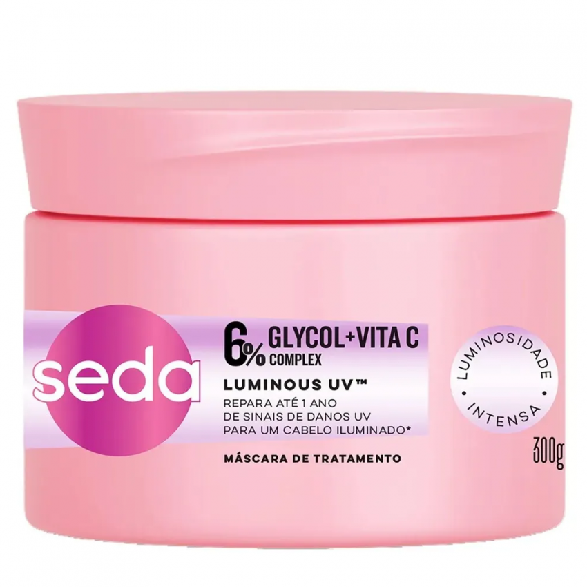 MASCARA TRATAMENTO SEDA LUMINOUS UV 300G