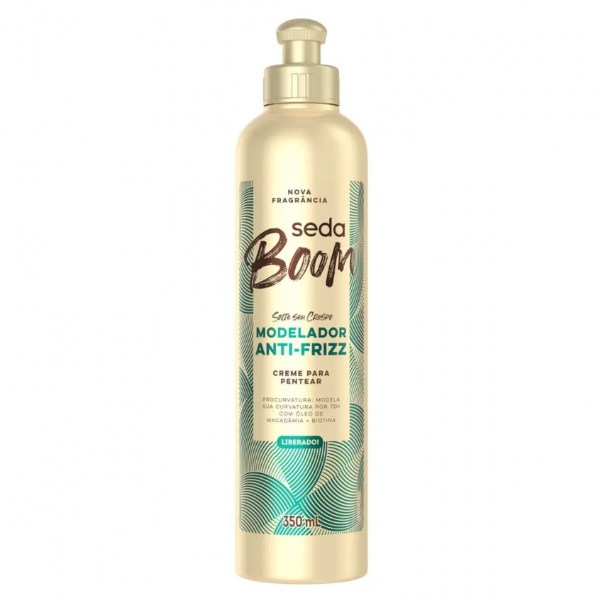 CREME PENTEAR SEDA 350ML BOOM MODELADOR ANTIFRIZZ