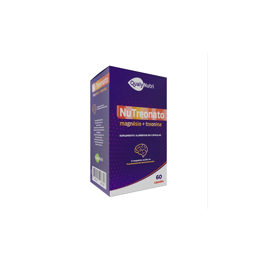 NUTREONATO MAGNESIO+TREONINA 600MG COM 60 CAPSULAS