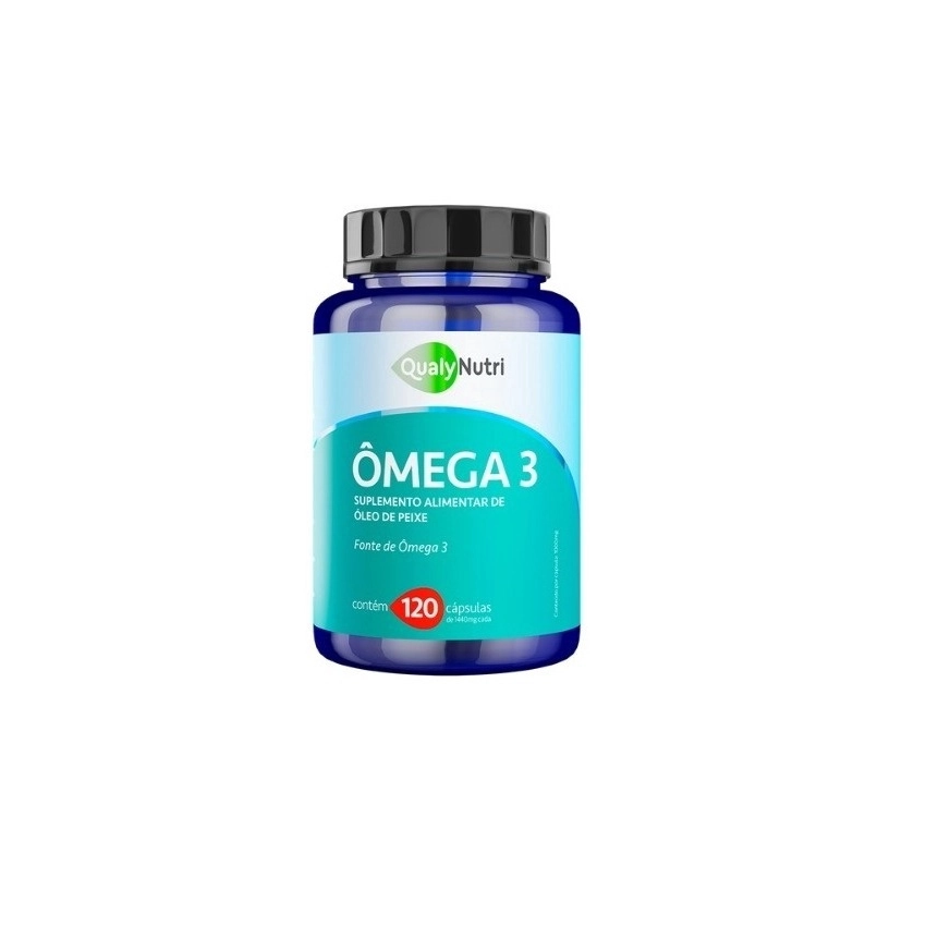 OMEGA 3 1000MG COM 120 CAPSULAS QUALYNUTRI