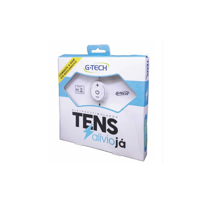 ELETROESTIMULADOR TENS GTECH COMBATE A DOR SEM MEDICAMENTOS